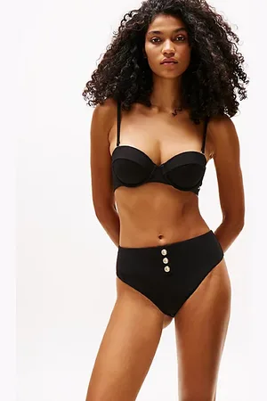 Tommy Hilfiger Top bikini a balconcino con ferretti