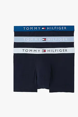Tommy Hilfiger 3 pack boxer aderenti Original con logo