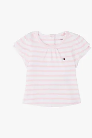 Tommy Hilfiger T-shirt a coste con motivo a righe