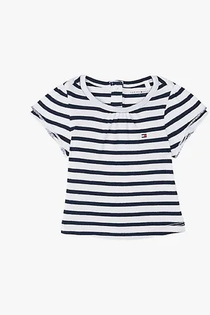 Tommy Hilfiger T-shirt a coste con motivo a righe