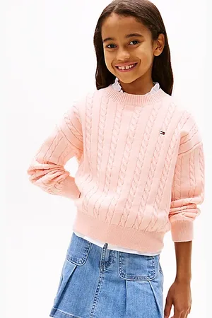 Tommy Hilfiger Pullover relaxed fit in maglia intrecciata