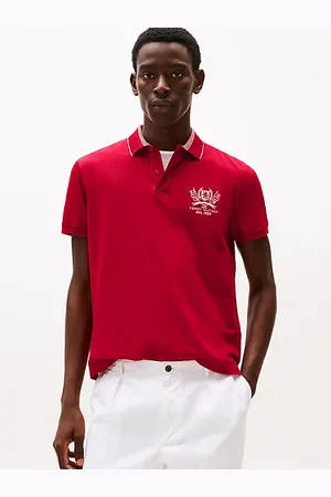 Tommy Hilfiger Polo regular fit con logo ricamato