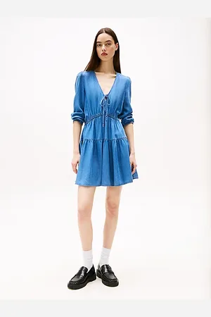 Tommy Hilfiger Vestito corto in chambray