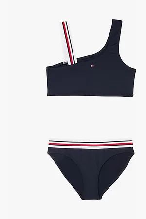 Tommy Hilfiger Completo bikini Global Stripe monospalla