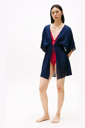 Tommy Hilfiger Mini caftano Global Stripe