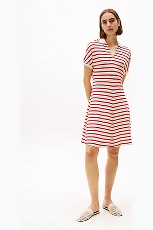 Tommy Hilfiger Vestito polo corto a campana