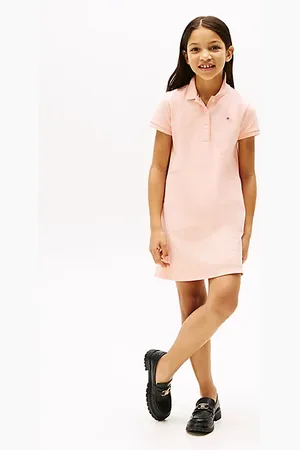 Tommy Hilfiger Vestito polo con dettagli a contrasto