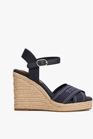 Tommy Hilfiger Sandali espadrillas con zeppa