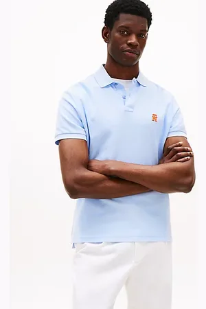 Tommy Hilfiger Polo regular fit con monogramma TH