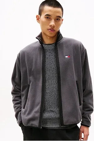 Tommy Hilfiger Felpa in pile con distintivo Tommy