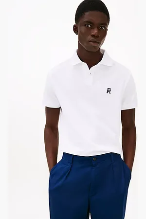Tommy Hilfiger Polo regular fit con monogramma TH