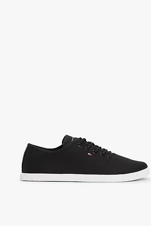 Tommy Hilfiger Sneakers in tela con bandierina ricamata