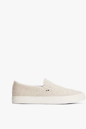 Tommy Hilfiger Sneakers slip on in chambray di lino