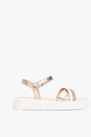 Tommy Hilfiger Sandali con fascette in glitter