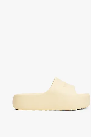 Tommy Hilfiger Sandali da piscina con plateau e logo