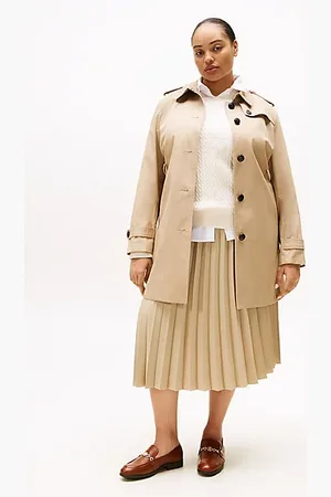 Tommy Hilfiger Gonna Curve midi plissettata