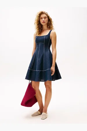 Tommy Hilfiger Vestito corto The Sofia Capsule in puro lino