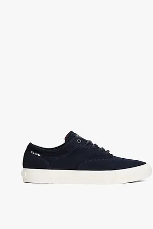 Tommy Hilfiger Sneakers in tela con logo in rilievo