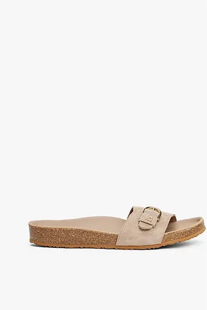 Tommy Hilfiger Sandali in camoscio con fascia regolabile
