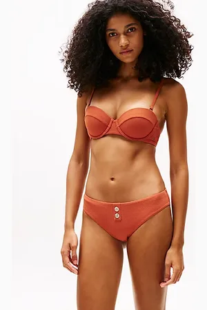 Tommy Hilfiger Slip bikini classici con bottoni dorati