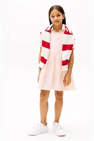 Tommy Hilfiger Chemisier a righe e maniche corte