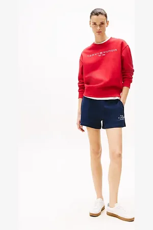 Tommy Hilfiger Shorts sportivi con logo ricamato