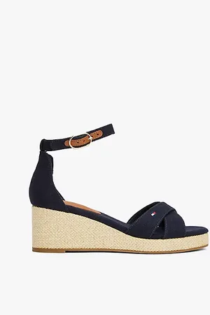 Tommy Hilfiger Sandali espadrillas con plateau medio