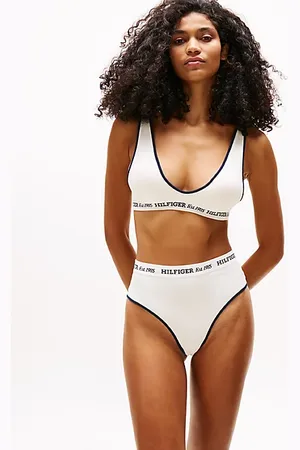 Tommy Hilfiger Bralette con logo e imbottitura rimovibile