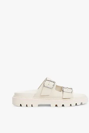 Tommy Hilfiger Sandali in camoscio con suola carrarmato