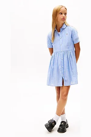 Tommy Hilfiger Chemisier a righe e maniche corte