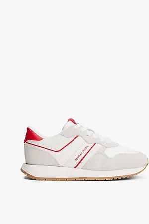 Tommy Hilfiger Sneakers running leggere in camoscio