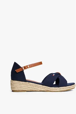 Tommy Hilfiger Sandali con plateau e dettagli in corda
