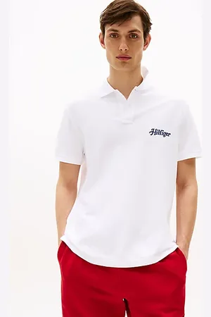 Tommy Hilfiger Polo regular fit con logo ricamato