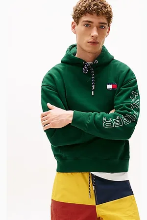 Tommy Hilfiger Felpa Hilfiger Sailing relaxed fit con cappuccio
