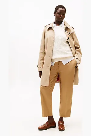 Tommy Hilfiger Pantaloni chino Curve slim fit alla caviglia