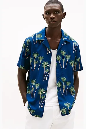 Tommy Hilfiger Camicia leggera regular fit con stampa