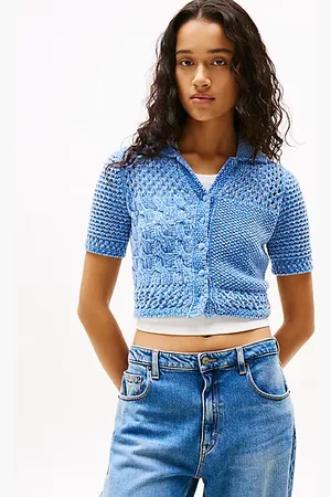 Tommy Hilfiger Cardigan in maglia a maniche corte