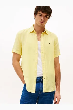 Tommy Hilfiger Camicia in puro lino lavato