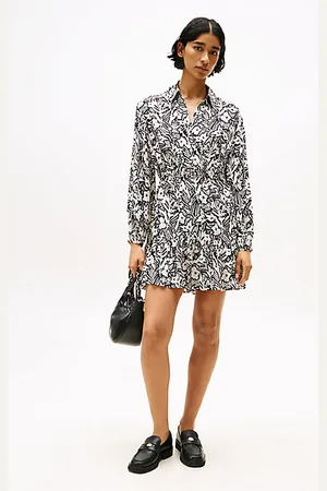 Tommy Hilfiger Chemisier corto relaxed fit in jacquard
