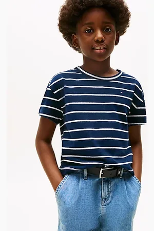 Tommy Hilfiger T-shirt relaxed fit in misto lino