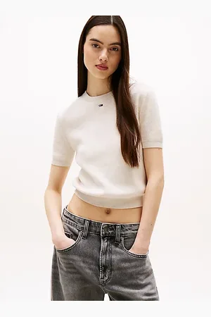 Tommy Hilfiger Pullover slim fit a maniche corte