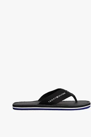 Tommy Hilfiger Sandali infradito in tela con logo