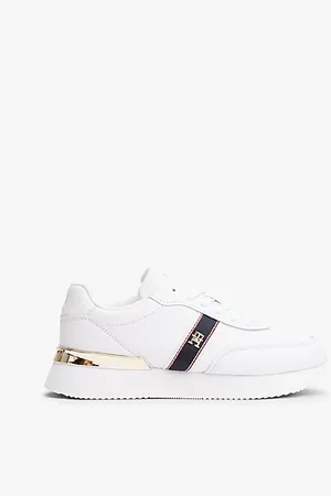 Tommy Hilfiger Sneakers basse in pelle con monogramma