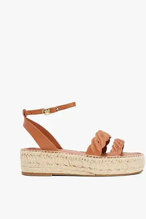 Tommy Hilfiger Espadrillas in pelle con fascette in rilievo