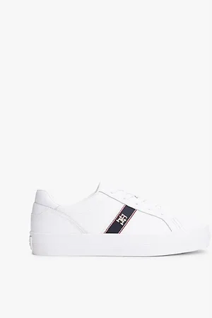 Tommy Hilfiger Sneakers in pelle con monogramma