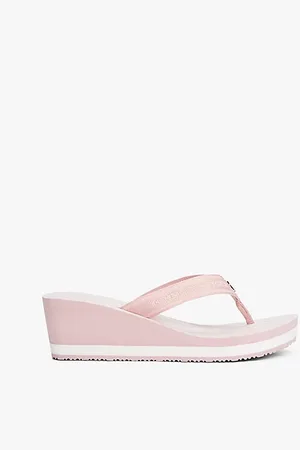 Tommy Hilfiger Sandali infradito con plateau e righe
