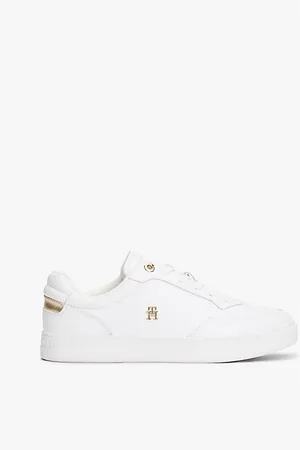 Tommy Hilfiger Sneakers sportive in pelle con monogramma