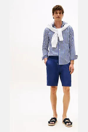 Tommy Hilfiger Shorts Mercer relaxed fit con finitura washed