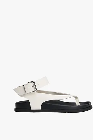 Tommy Hilfiger Sandali in pelle con cinturino alla caviglia