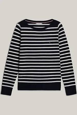 Tommy Hilfiger Pullover Adaptive con scollatura a barca